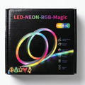 LED Neon RGB-Magic Smart Strip Light – RGB-IC Flexible Neon Rope Light with Mobile App, Music Sync & Remote Control