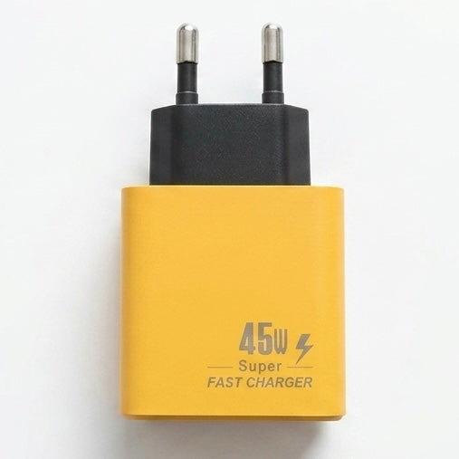 TELE LINK GOLD 45W / 75W Super Fast Charger  - PD+QC 5.0, GaN Technology, LED Display