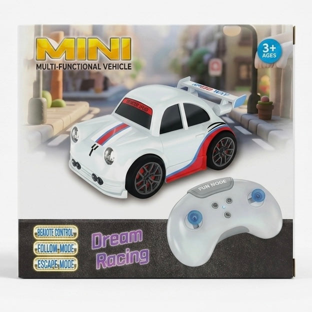 Mini Multi-Functional RC Car with Remote Control, Follow Mode & Escape Mode – Dream Racing Toy Car for Kids