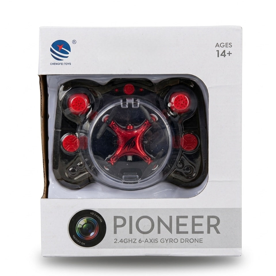 Pioneer Baby RC Drone with Remote Controller – Compact Flying Toy (No Camera)
