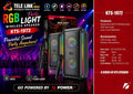 KBoard Portable Wireless RGB Party Speaker With Wireless Microphone & Bluetooth