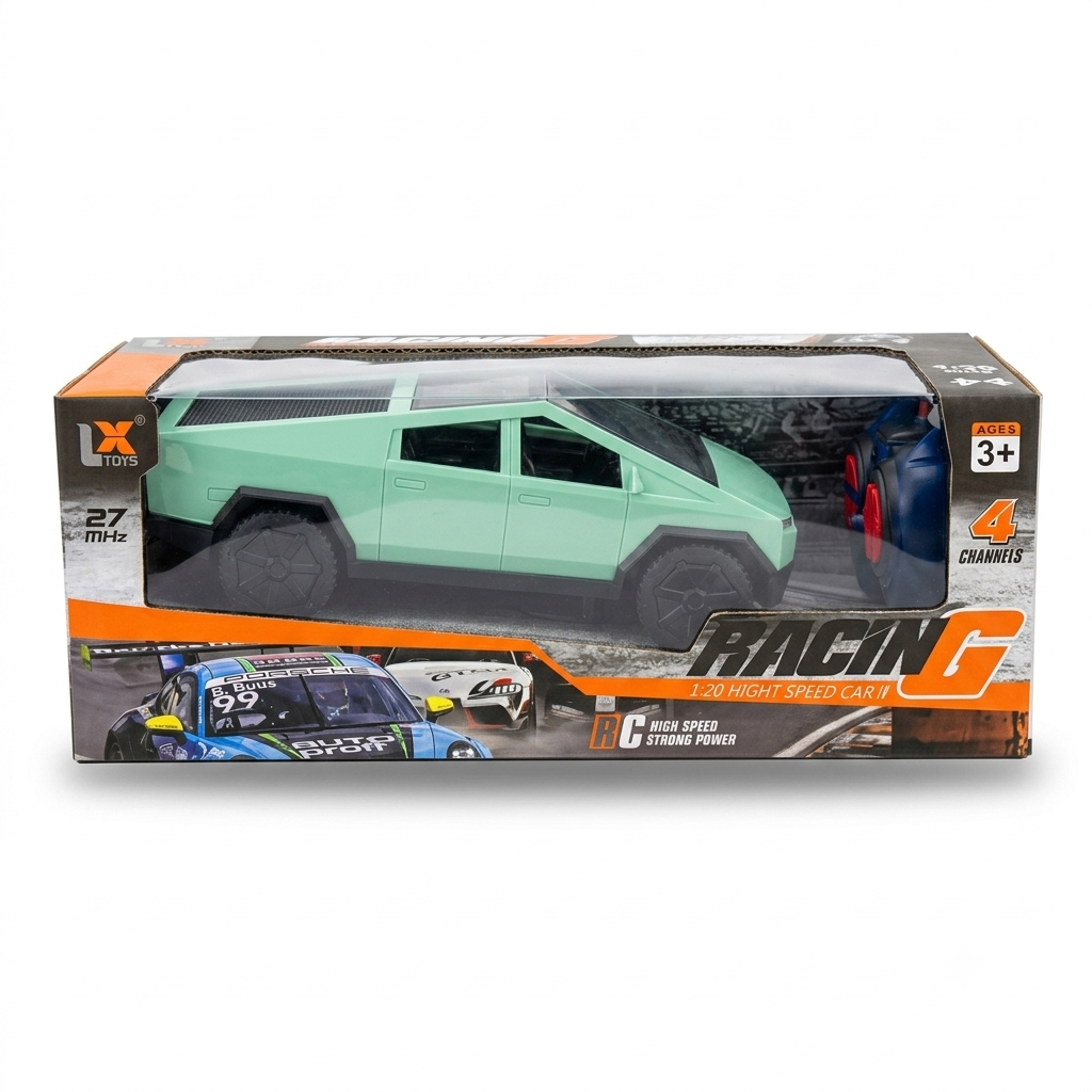 Cyber Truck High-Speed Racing RC Car with Remote Controller & EV Power station