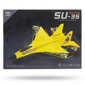 SU-35 Fighter Remote Control Airplane – 4-Channel 2.4GHz RC Jet, Durable EPP Foam Aircraft with Gyroscope & LED Lights for Kids & Adults