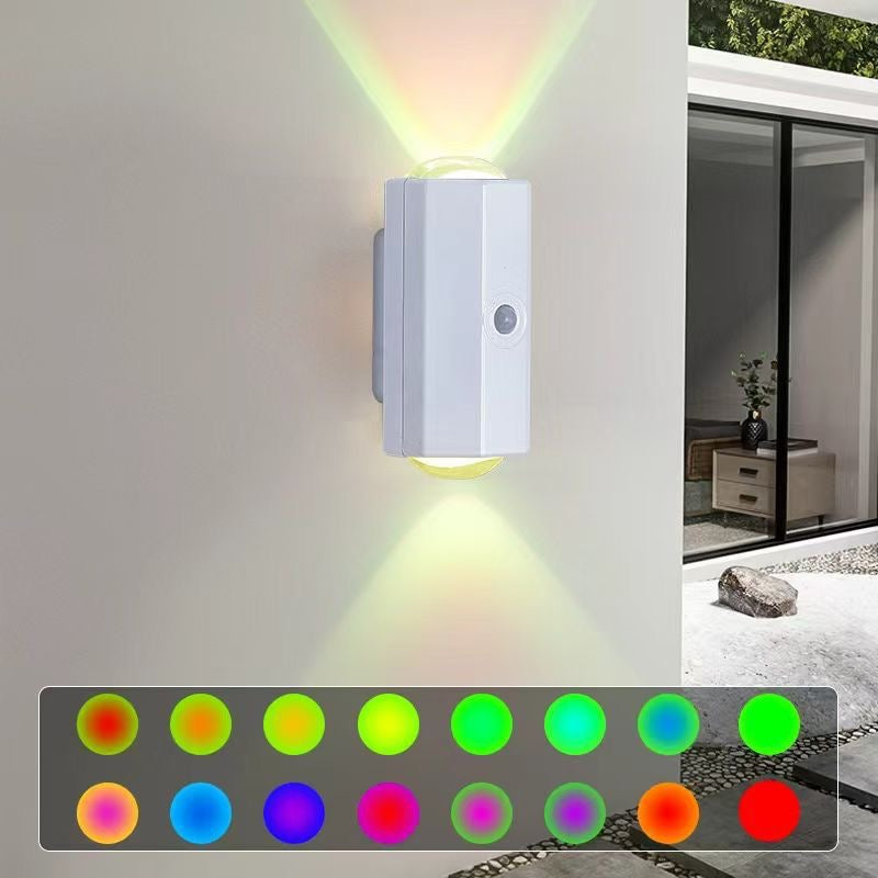 Rechargeable Motion Sensor Smart Night Light - Magnetic Wireless LED Wall Lamp for Bedroom, Stairs & Wardrobe