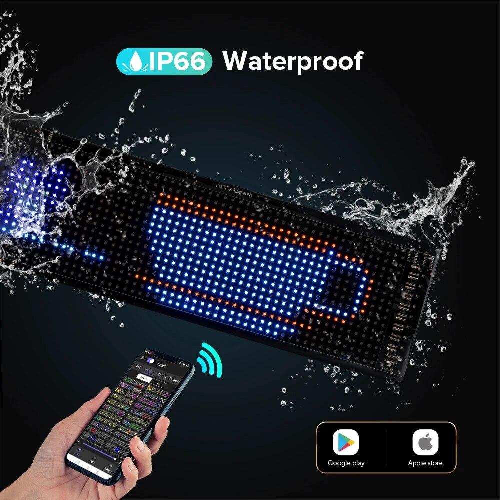 LED Matrix RGB Pixel Panel with Bluetooth Control – Tek Lek