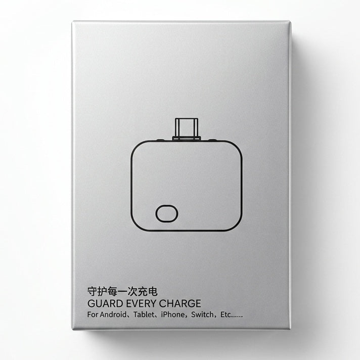 Auto Power Off Charging Guard USB-C | Stops Charging at 100% Battery | Battery Protection Adapter