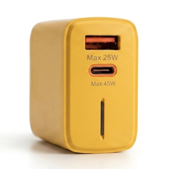 TELE LINK GOLD 45W / 75W Super Fast Charger  - PD+QC 5.0, GaN Technology, LED Display