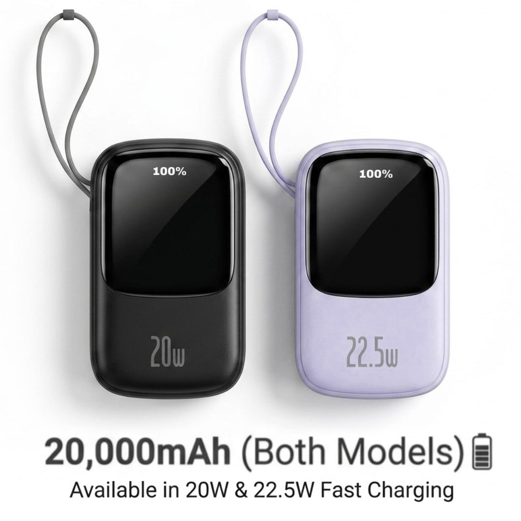 iphone Next-Gen 20,000mAh Pocket Power Bank: Fast, Sleek, and Powerful