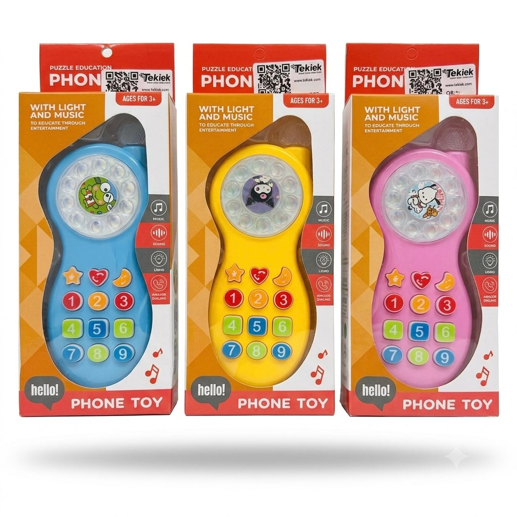 Hello! Phone Toy for Kids with Music & Lights