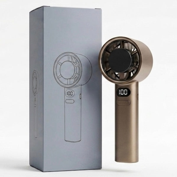 High-Speed Rechargeable Handheld Fan