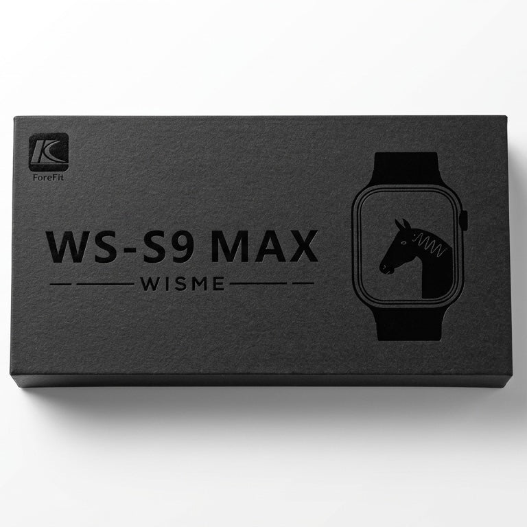 WISME WS-S9 Max Smartwatch – 2.1-inch Always-on Display,
