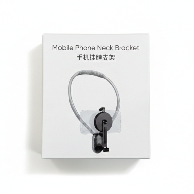 Mobile Phone Magnetic Neck Bracket