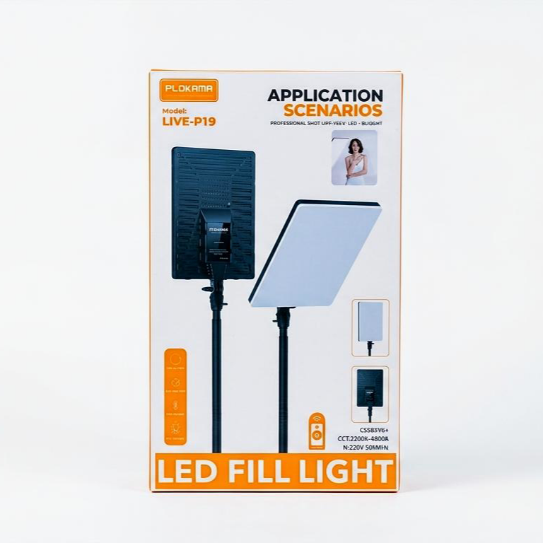 Plokama LIVE Professional Photography Videography LED Lights