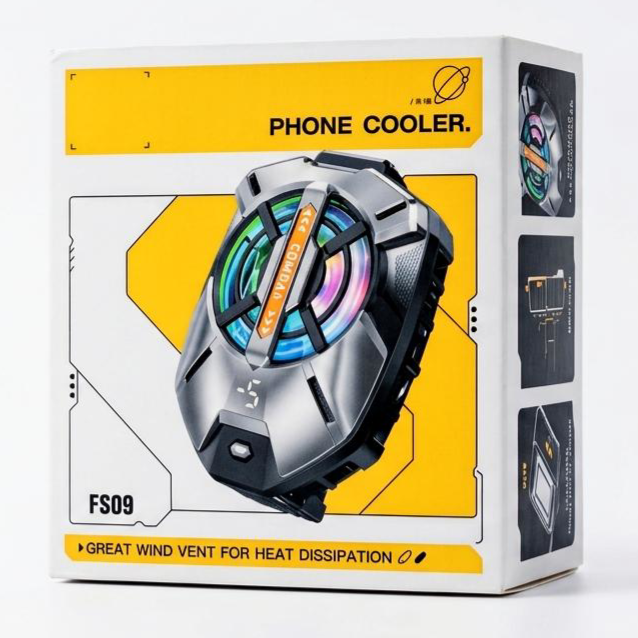 FS09 Gaming Phone Cooler | Heat Dissipation Cooling Fan