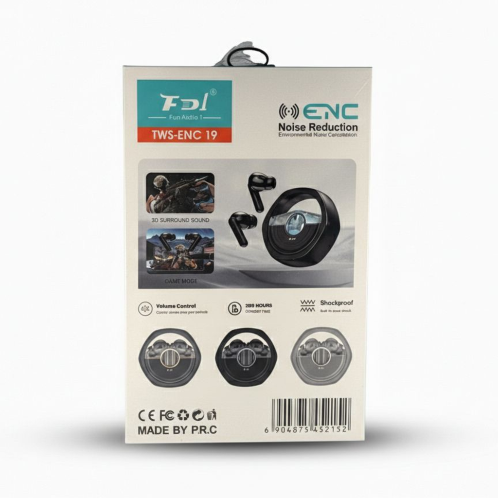 FDL TWS-ENC 19 Advanced Gaming Earbuds