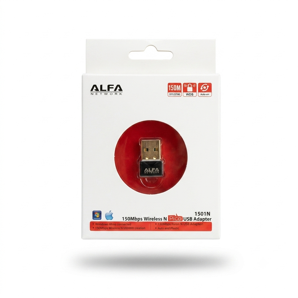 Alfa High-Speed Wireless-N USB Wi-Fi Adapter