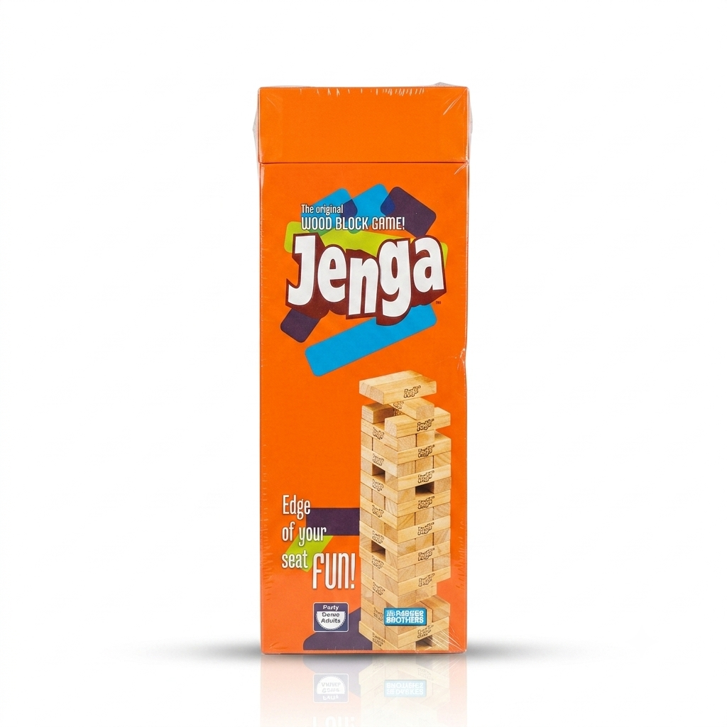 Original Jenga Classic Wooden Block Stacking Game