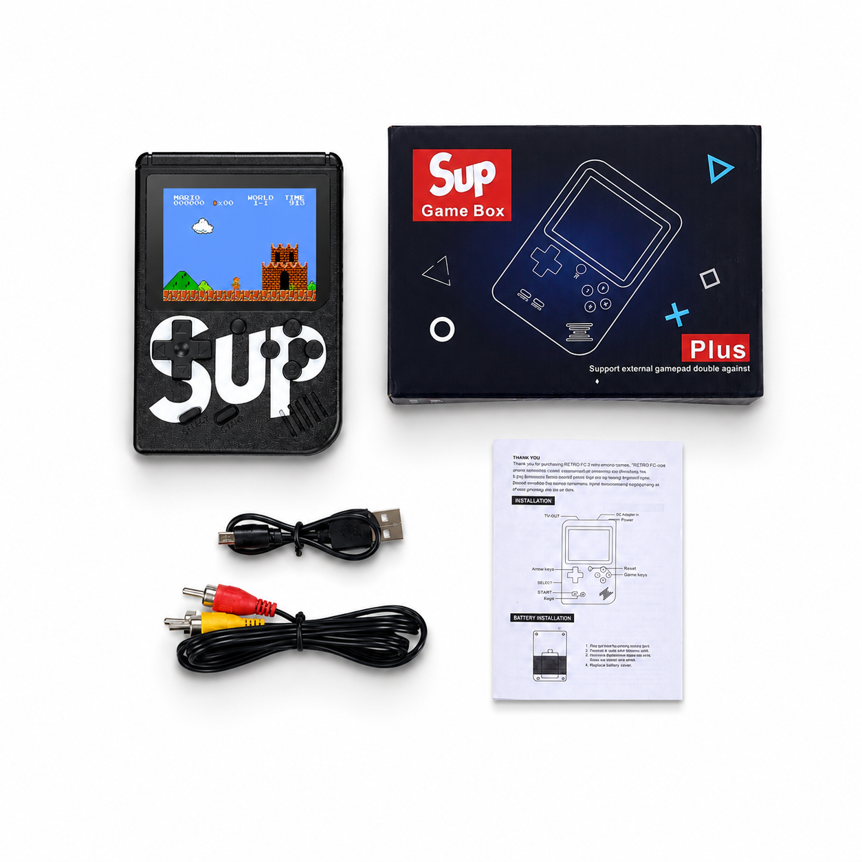 Sup Game Box 400-in-1 Handheld Retro Video Game Console