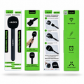Lavalier Microphone Extension Handle with High-Density Foam Windscreen⁠