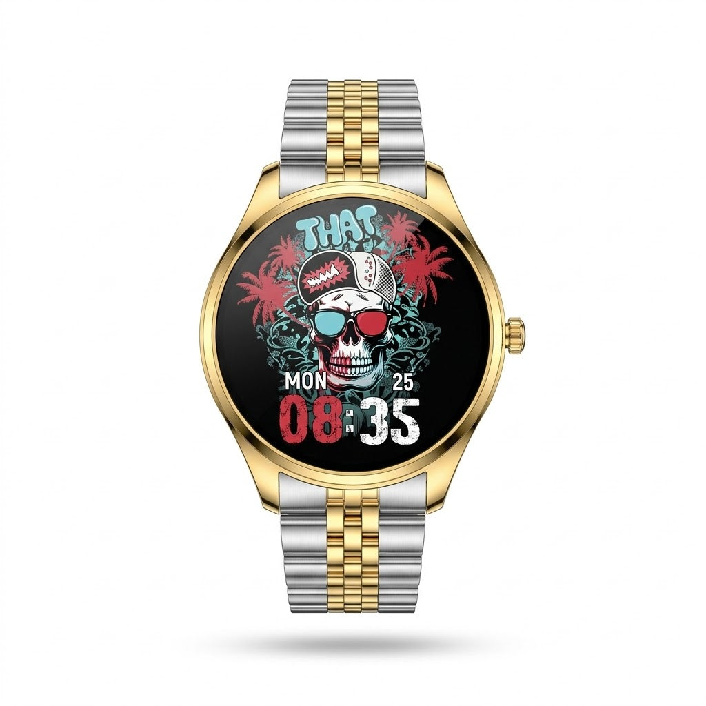 TN99 Premium Smartwatch - 316L Stainless Steel Build, AMOLED Display, Ultra-Thin Luxury Design