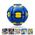 Rubik's Fidget Cube & Spinner - Stress Relief Puzzle in Multi Colors