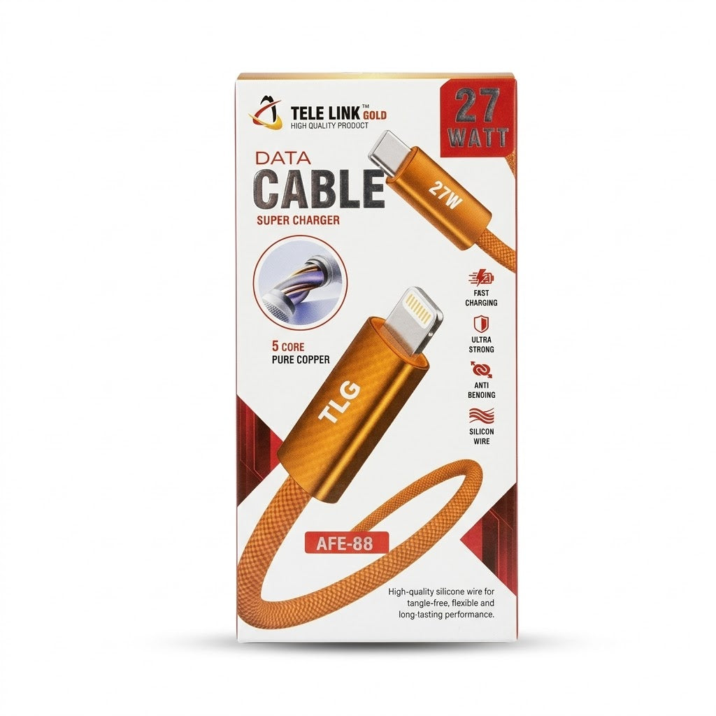 120W Super Fast Charging Type-C & Lightning Cable