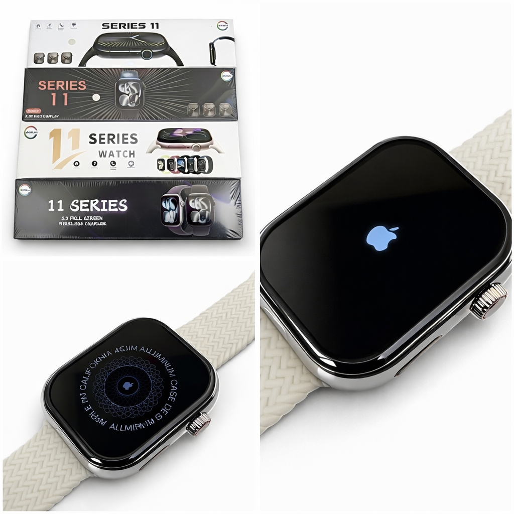 Apple Logo Series 11 Smartwatch | AMOLED Display | 2.3" Full Screen