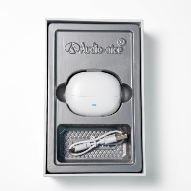 Audio-Nice 01 TWS Wireless Earphones | Quad Mic ANC | Touch Control | Premium Sound Quality