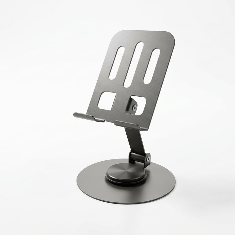 360° Rotating Desktop Bracket  Universal Stand for Phones & Tablets (4.7"–13")