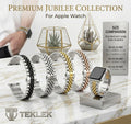 Luxury Metal Link Bracelet Jubilee Band for Apple Watch