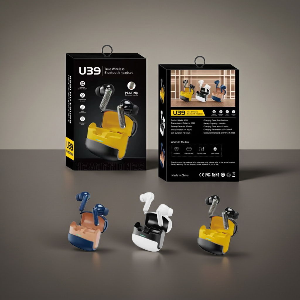 U39 True Wireless Bluetooth Earbuds